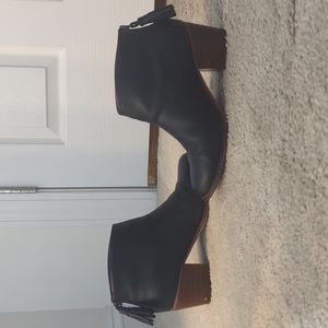 TOMS Leather Booties